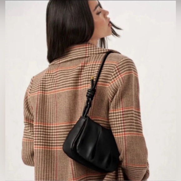 RACHEL ZOE Jacquelyn Crossbody in Black, NWT MSRP $98 VEGAN LEATHER - Picture 6 of 8